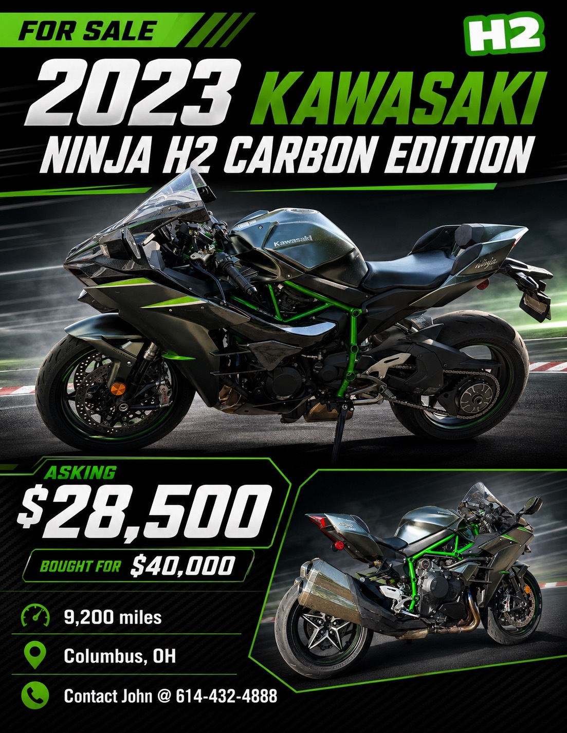 Ninja H2 For Sale Near 75033 - Kawasaki Motorcycles - Cycle Trader