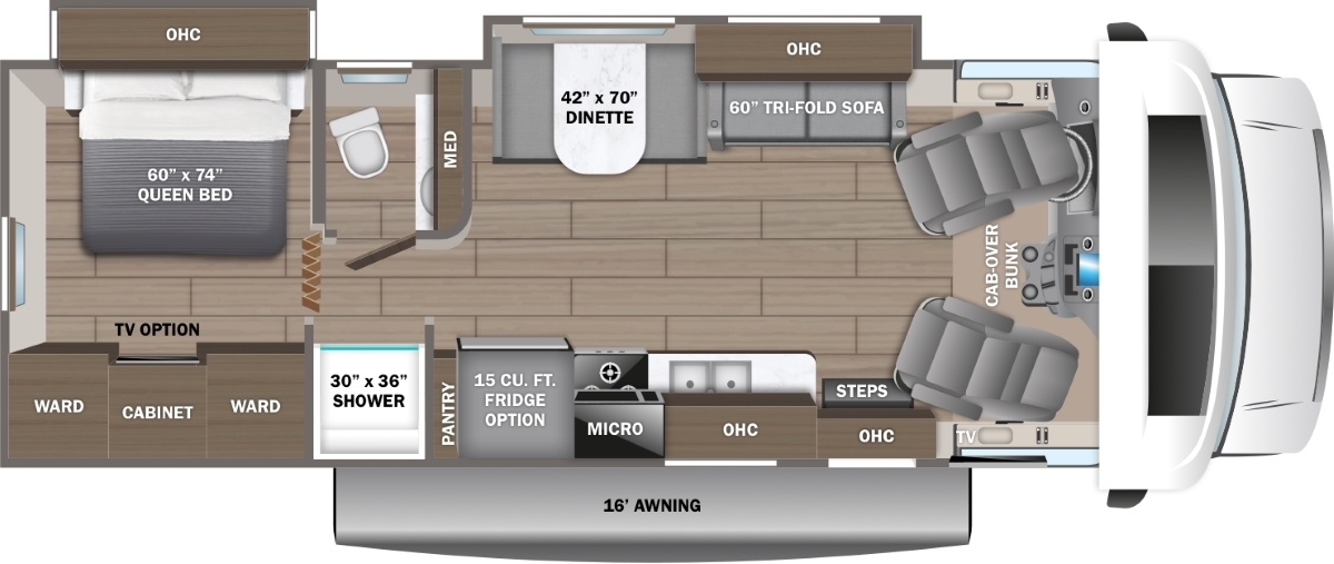 A photo of this 2026 Jayco Greyhawk 29MV