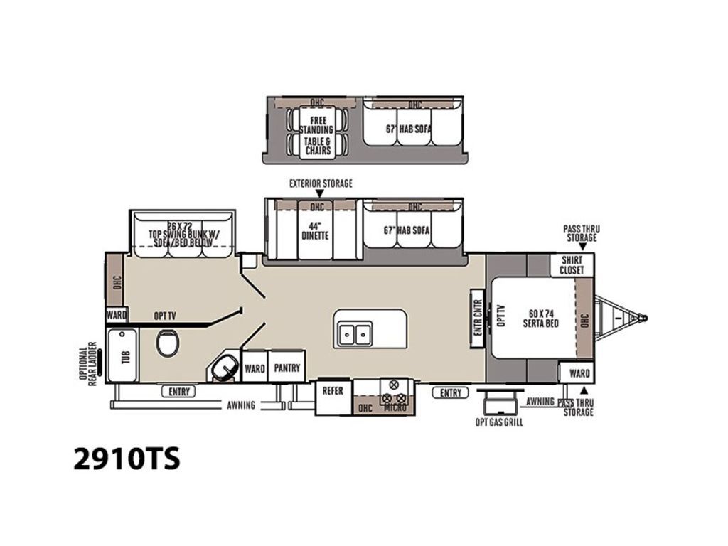 2015 Forest River Rockwood Ultra Lite 2910TS in granbury TX