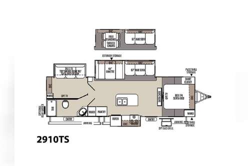 2015 Forest River Rockwood Ultra Lite 2910TS in granbury TX