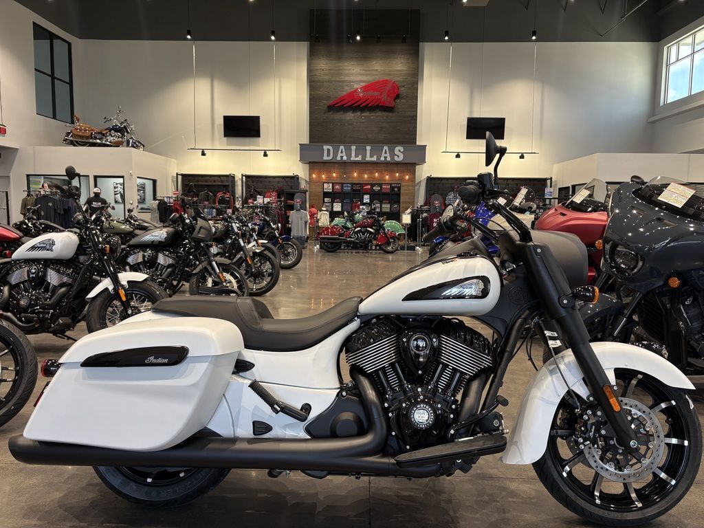 2026 Indian Motorcycle® SPRINGFIELD DH, GHOST WHITE MTLLC SMK, 49ST BASE in Irving, TX