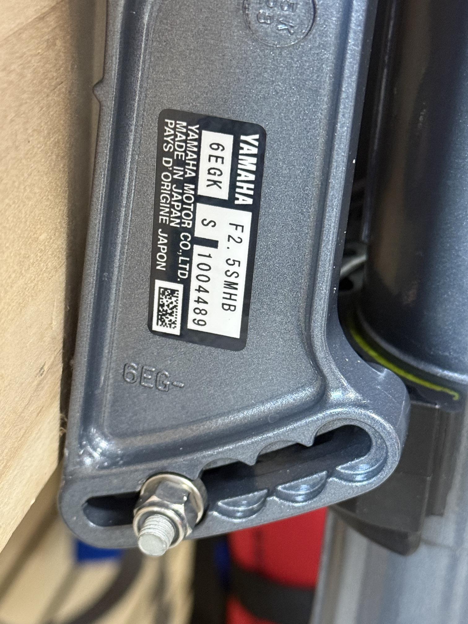 2026 Yamaha Four Stroke Portable Light F2.5SMHB in penhook VA
