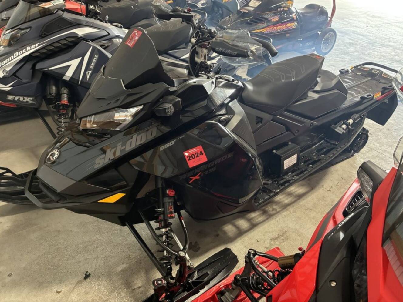 A photo of this 2022 Ski-Doo Renegade® X-RS® Rotax® 850 E-TEC® Kit I. Rip. XT 1.