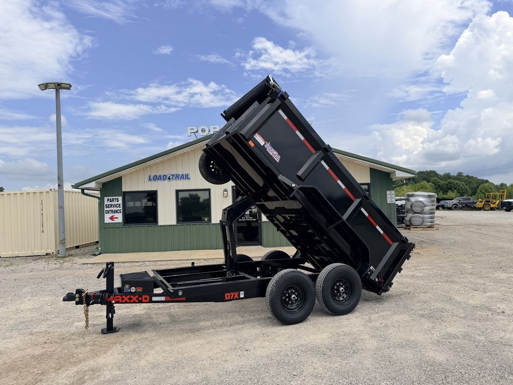2027 Maxx-D Trailers D7B7212 6' x 12' 14k Dump Trailer W/ 36" Solid Sides in Poplar Bluff, MO
