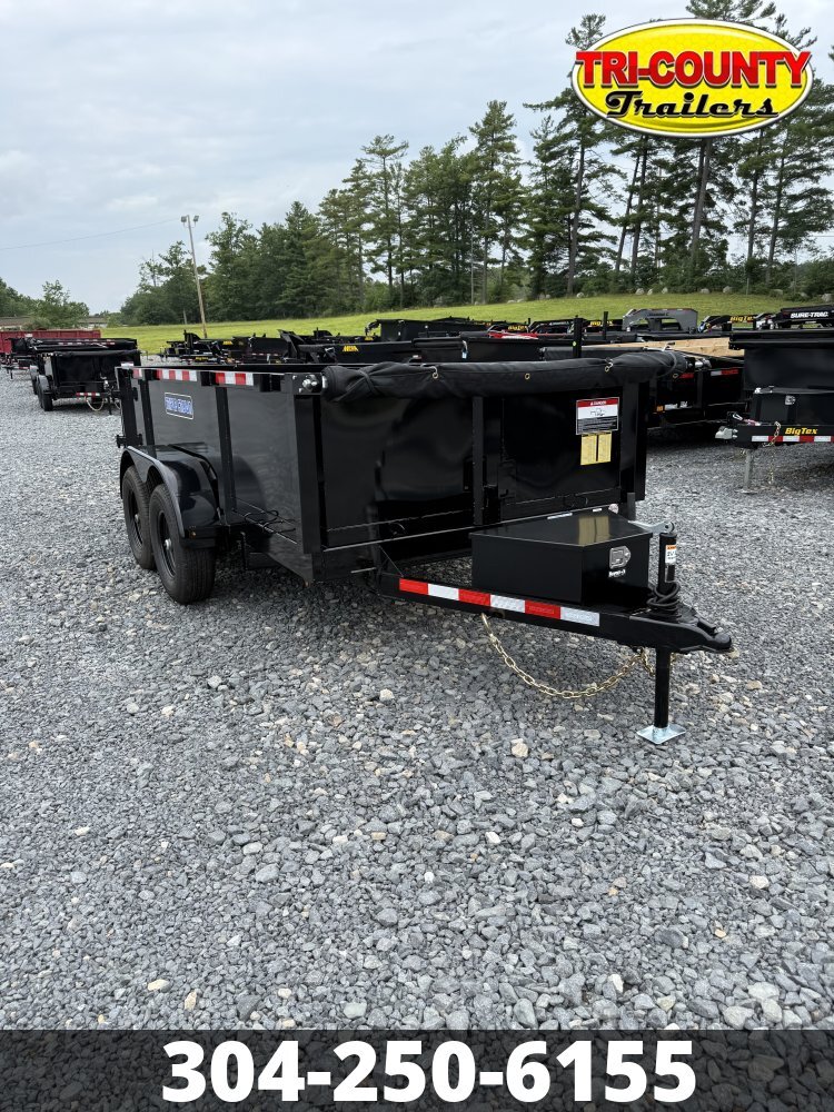 2026 Triple Crown D6X12LRD TRPL CRWN 6X12 LOWRIDER DUMP 10K BLACK in Beaver, WV