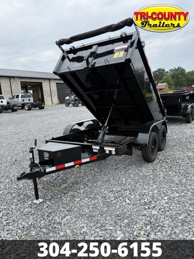 2026 Triple Crown D6X10LRD TRPL CRWN 6X10 LOWRIDER DUMP 7K BLACK in Beaver, WV