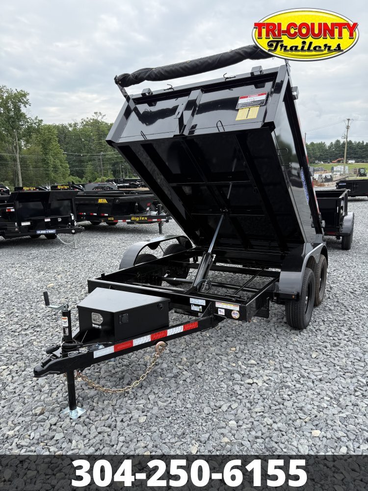 2026 Triple Crown D6X10LRD TRPL CRWN 6X10 LOWRIDER DUMP 7K BLACK in Beaver, WV