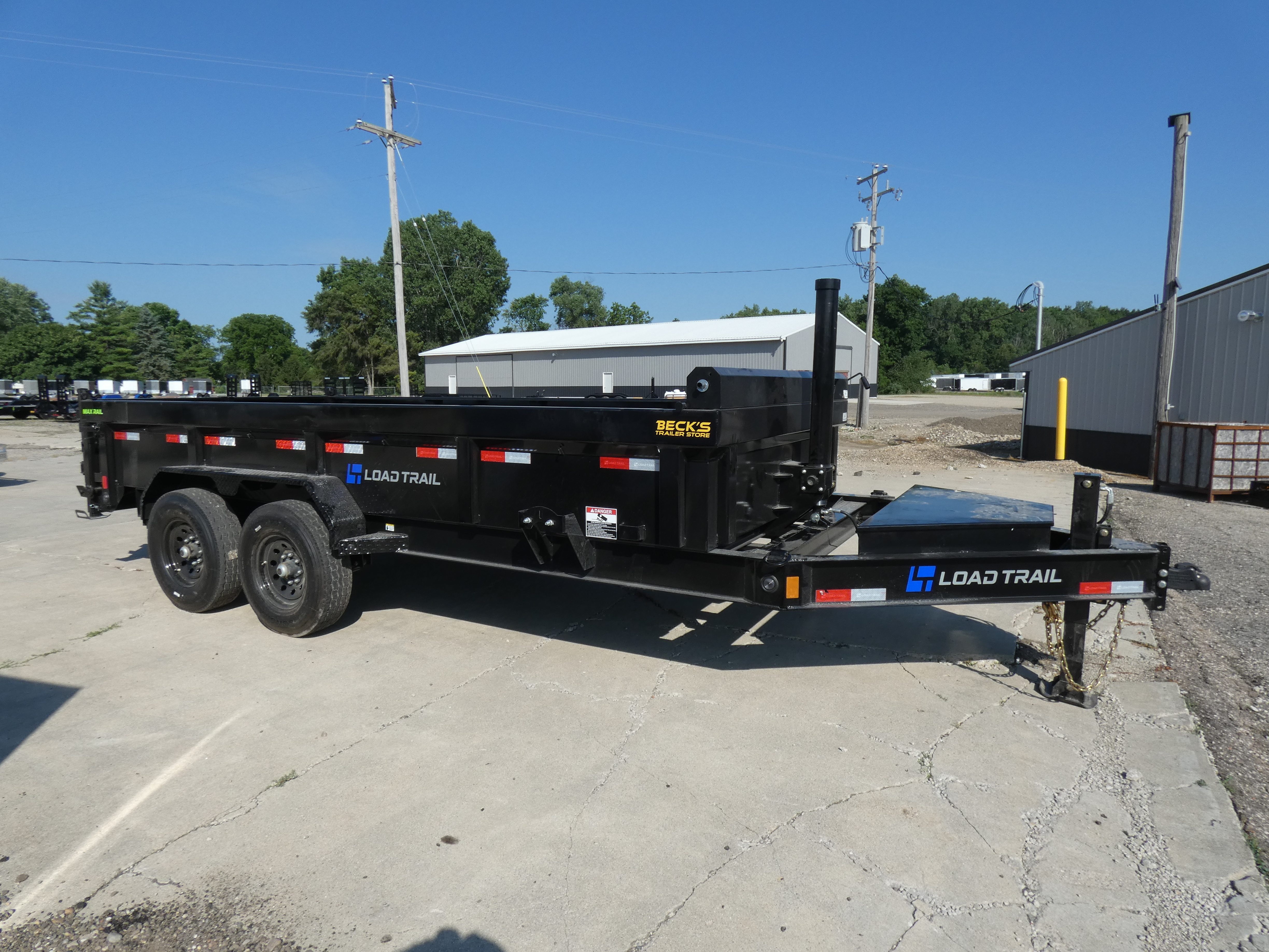 2027 Load Trail 7' x 16' Low Pro Dump Trailer for Sale - Flexible Finan in Saint Johns, MI