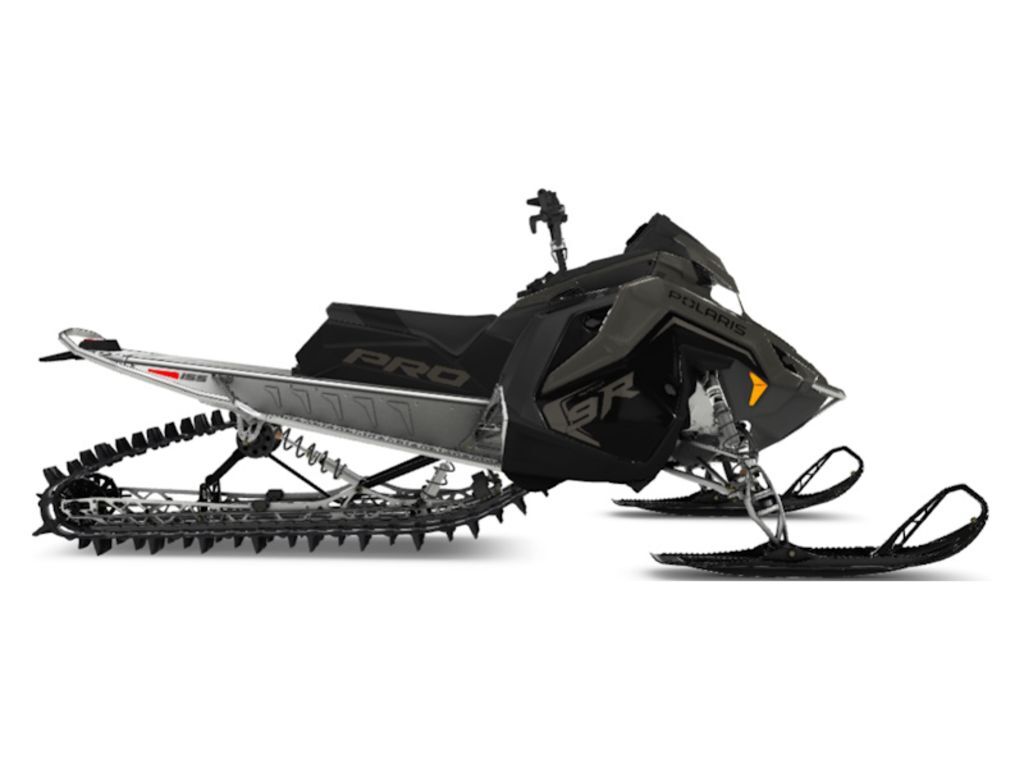 2025 Polaris® 9R PRO RMK 155 Shadow Gray / Gloss Black in watkins MN