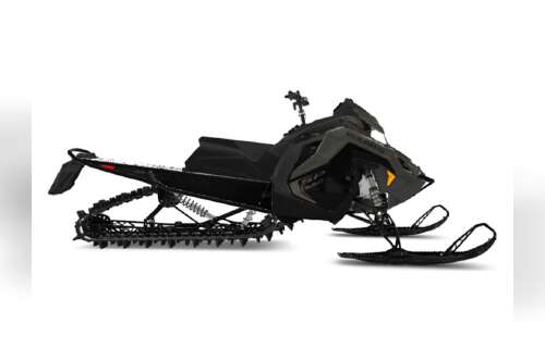2025 PolarisĀ® 650 RMK SP 155 Shadow Gray / Gloss Black in watkins MN
