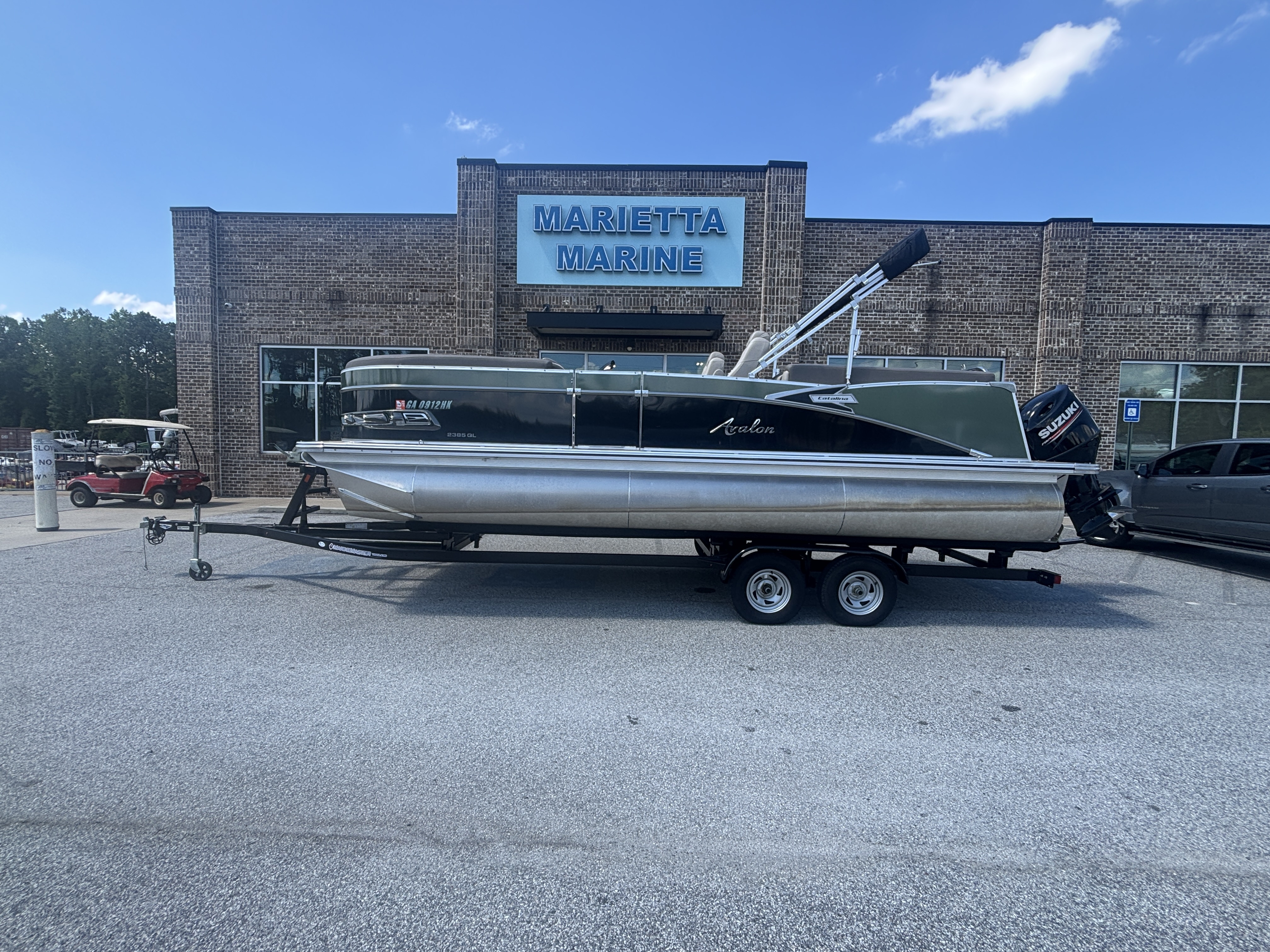 2021 Avalon Catalina 2385QL w/Suzuki 200HP Engine and Trailer in acworth GA