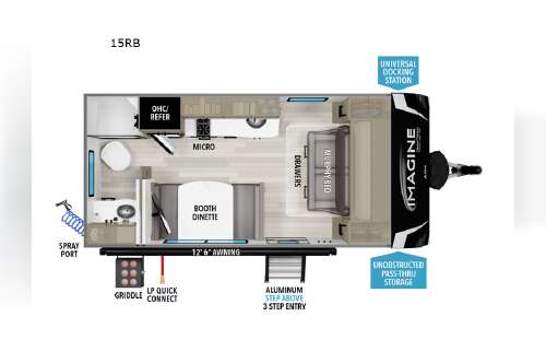 2025 Grand Design Imagine AIM 15RB in texarkana AR