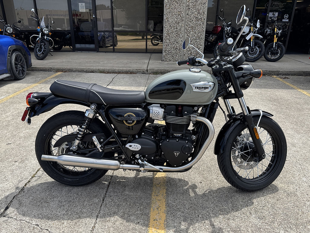2026 Triumph Bonneville T100 Stone grey BASE in Plano, TX