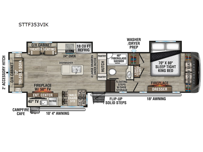 2027 Venture Rv SportTrek Touring Edition STTF353VIK in attalla AL