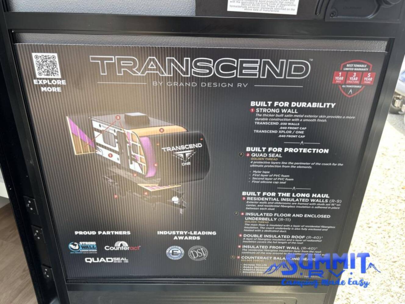 A photo of this 2027 Grand Design Transcend One 151BH