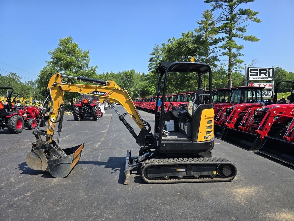 2023 Sany SY26U 6,000 lb. Zero Tail Swing Mini Excavator w/Thumb in Loudon, NH
