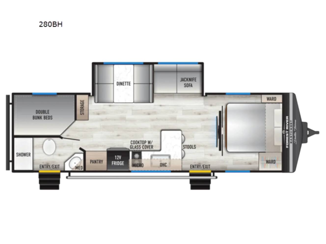 A photo of this 2027 East To West Della Terra 280BH