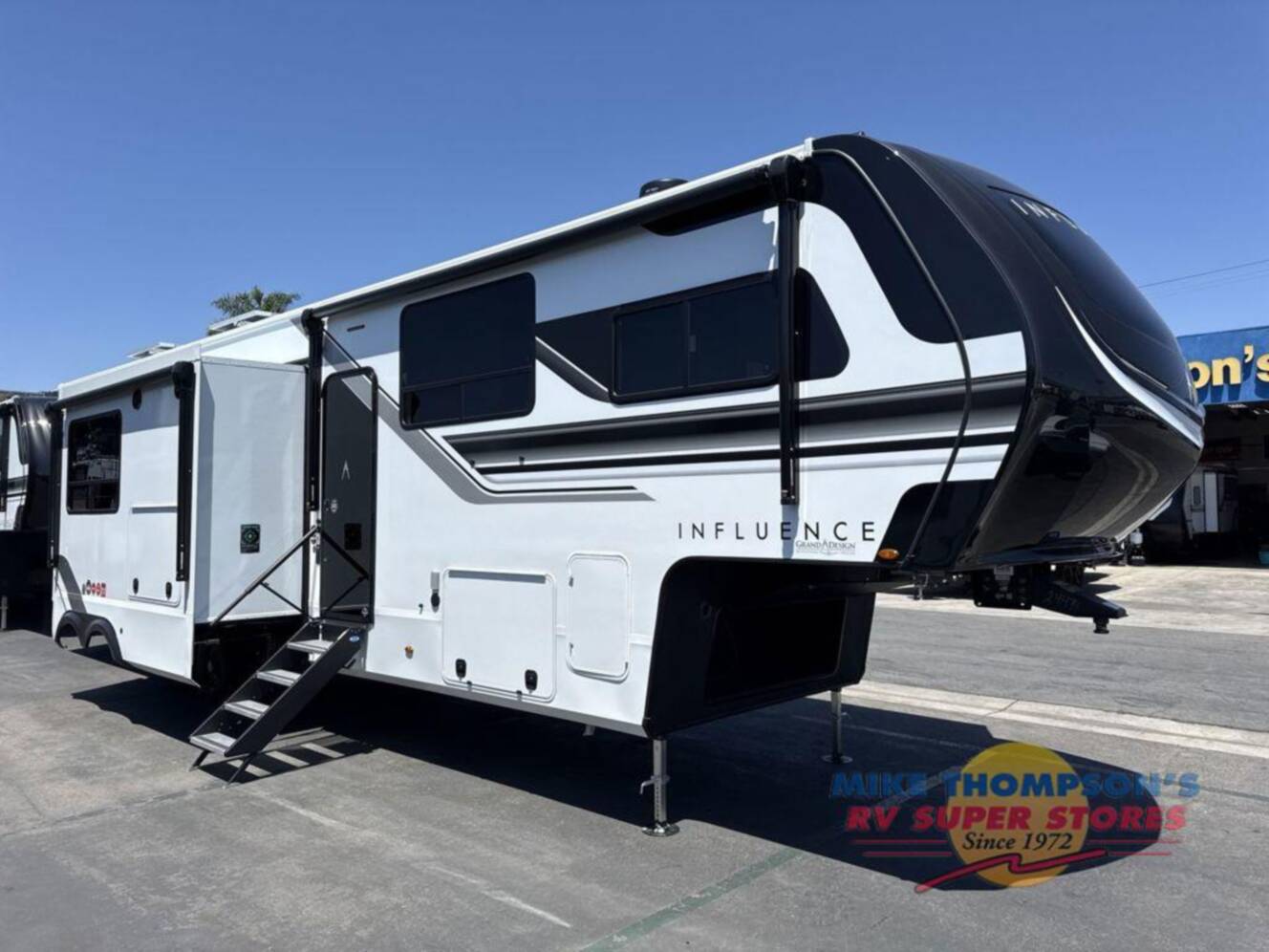 A photo of this 2027 Grand Design Influence 3804DS