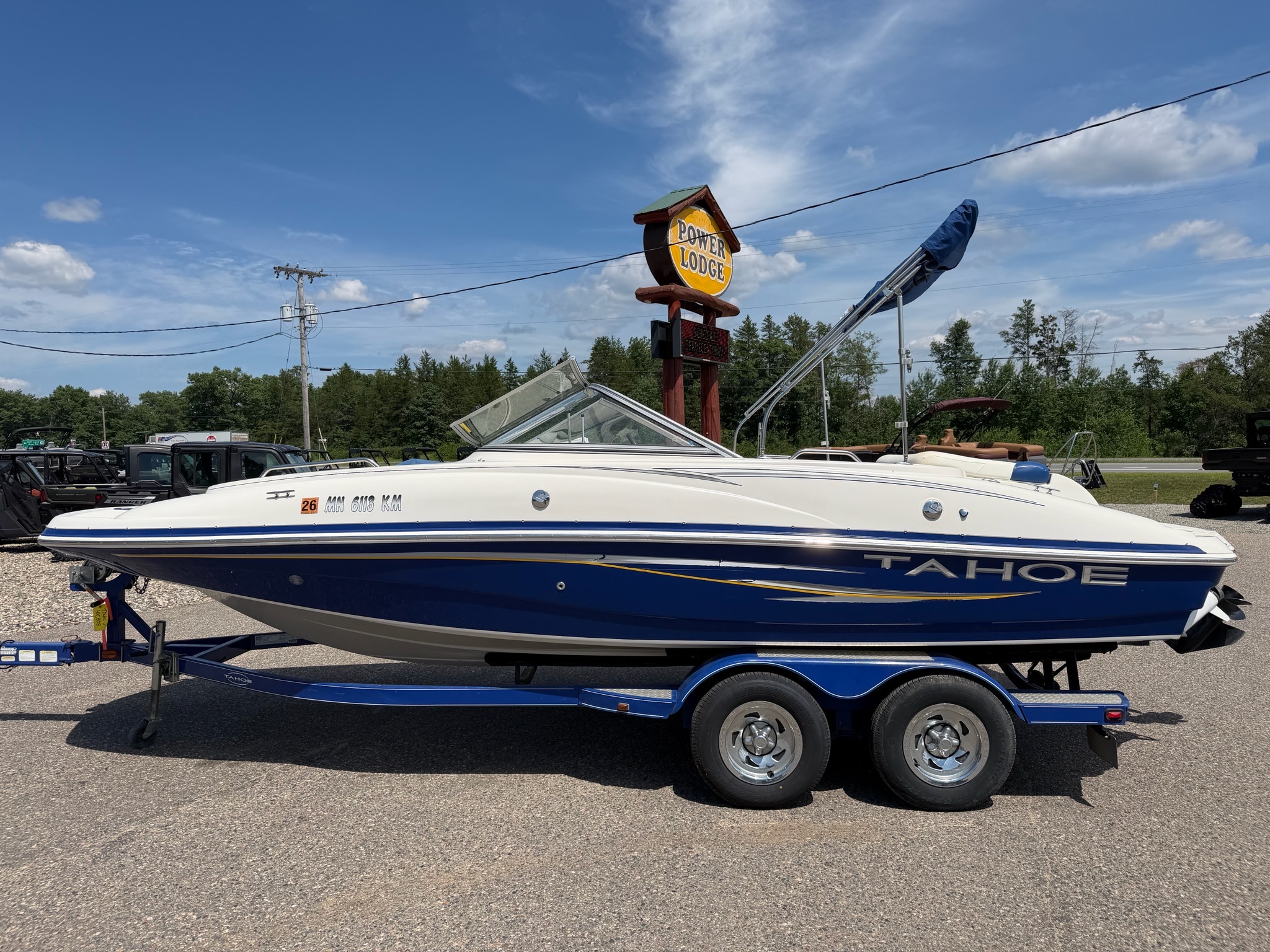 2008 Tahoe 216 WT in brainerd MN