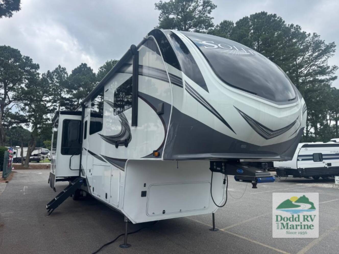 A photo of this 2021 Grand Design Solitude 390RK