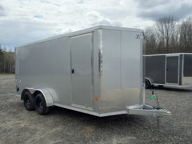 2026 E-Z HAULER XLT 7X16 7K Aluminum Enclosed Cargo W/Barn Doors in Manchester, ME