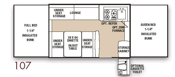 2003 Coachmen Rv Clipper 107 in paynesville MN