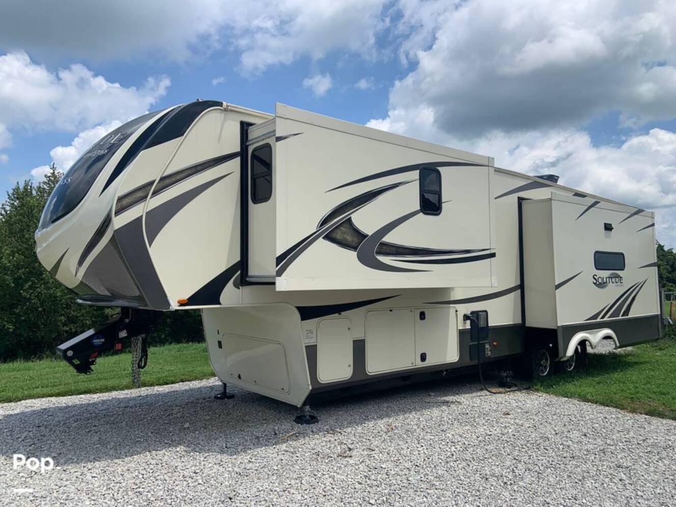 A photo of this 2021 Grand Design Solitude 3540GK-R