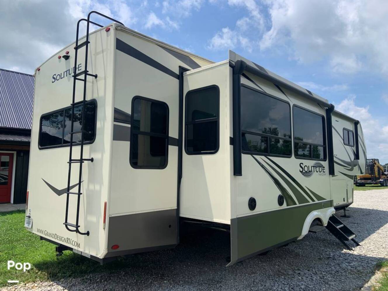 A photo of this 2021 Grand Design Solitude 3540GK-R