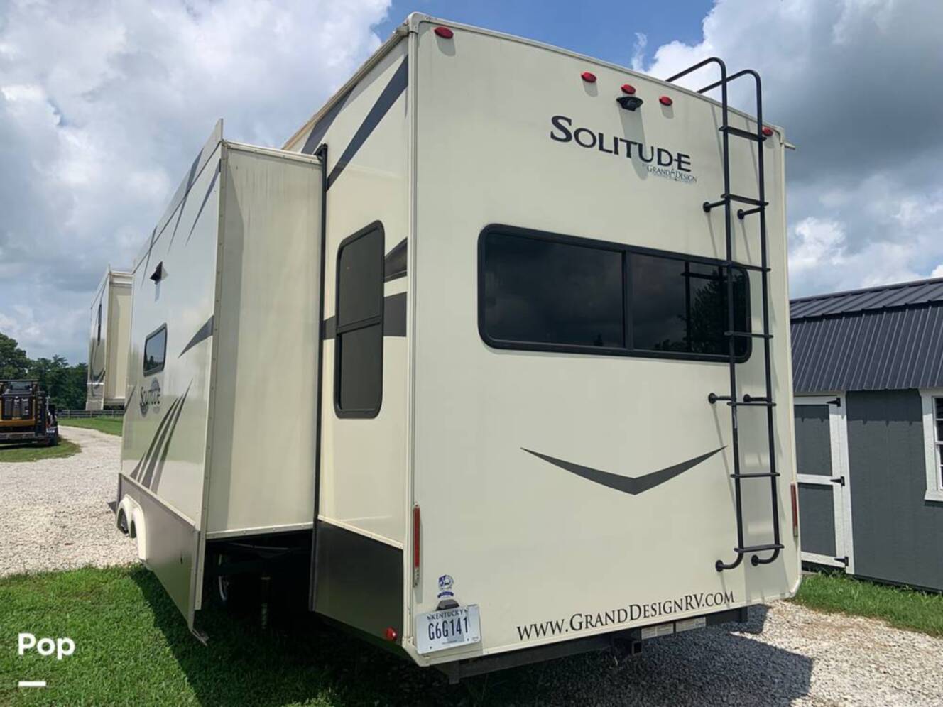 A photo of this 2021 Grand Design Solitude 3540GK-R