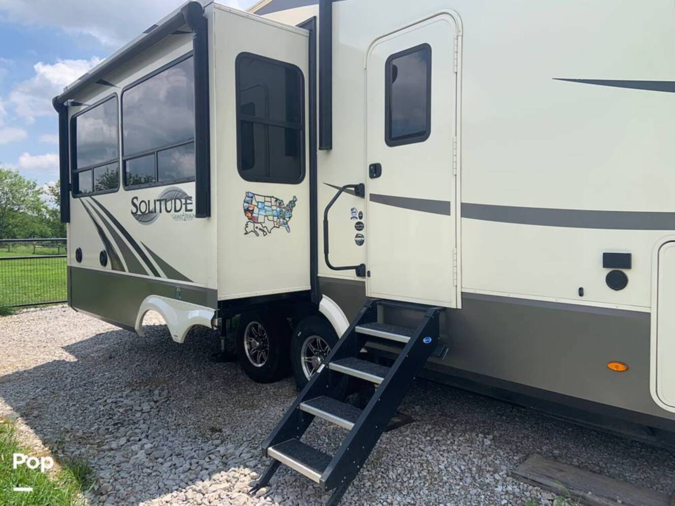 A photo of this 2021 Grand Design Solitude 3540GK-R
