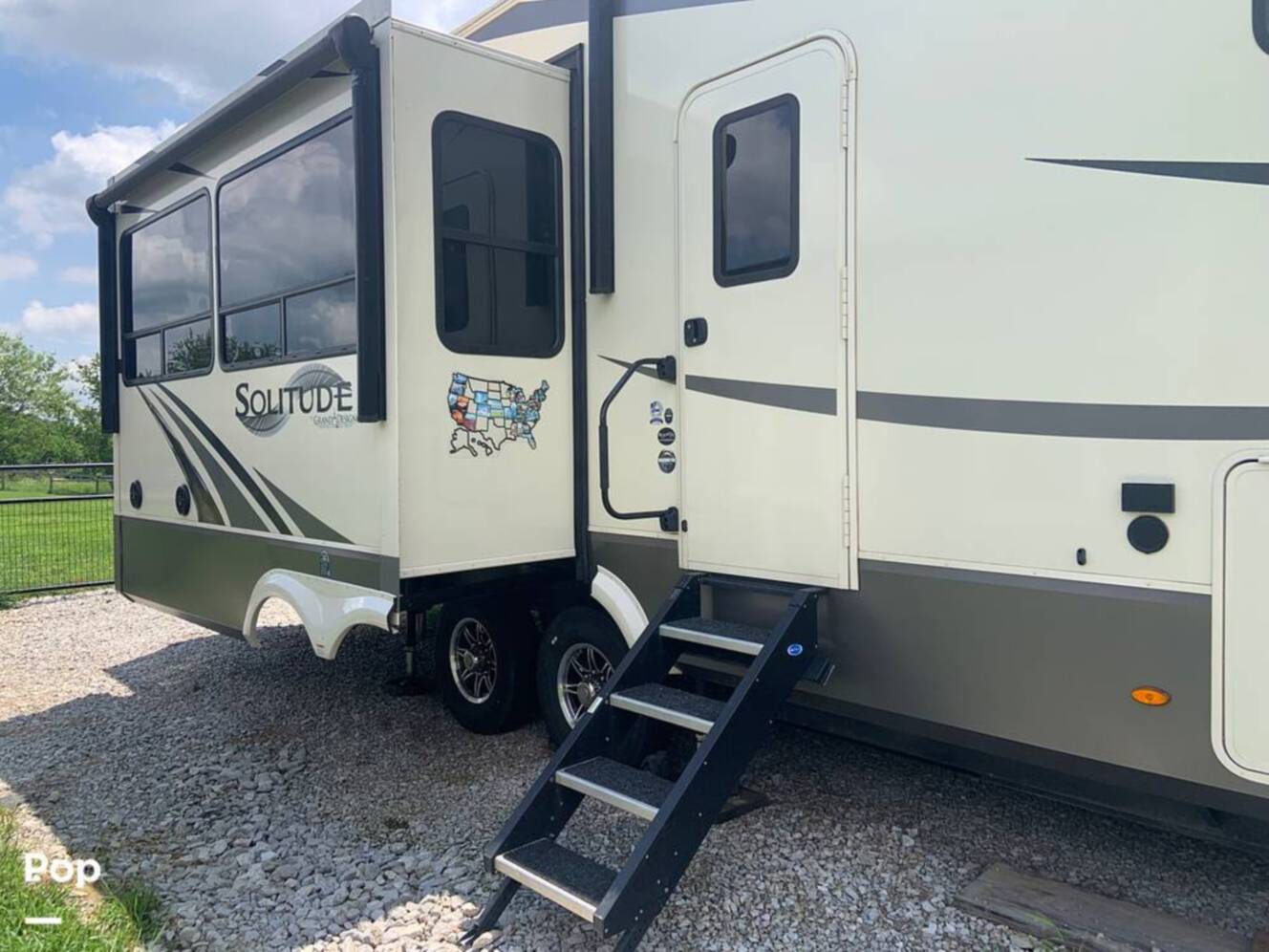 A photo of this 2021 Grand Design Solitude 3540GK-R
