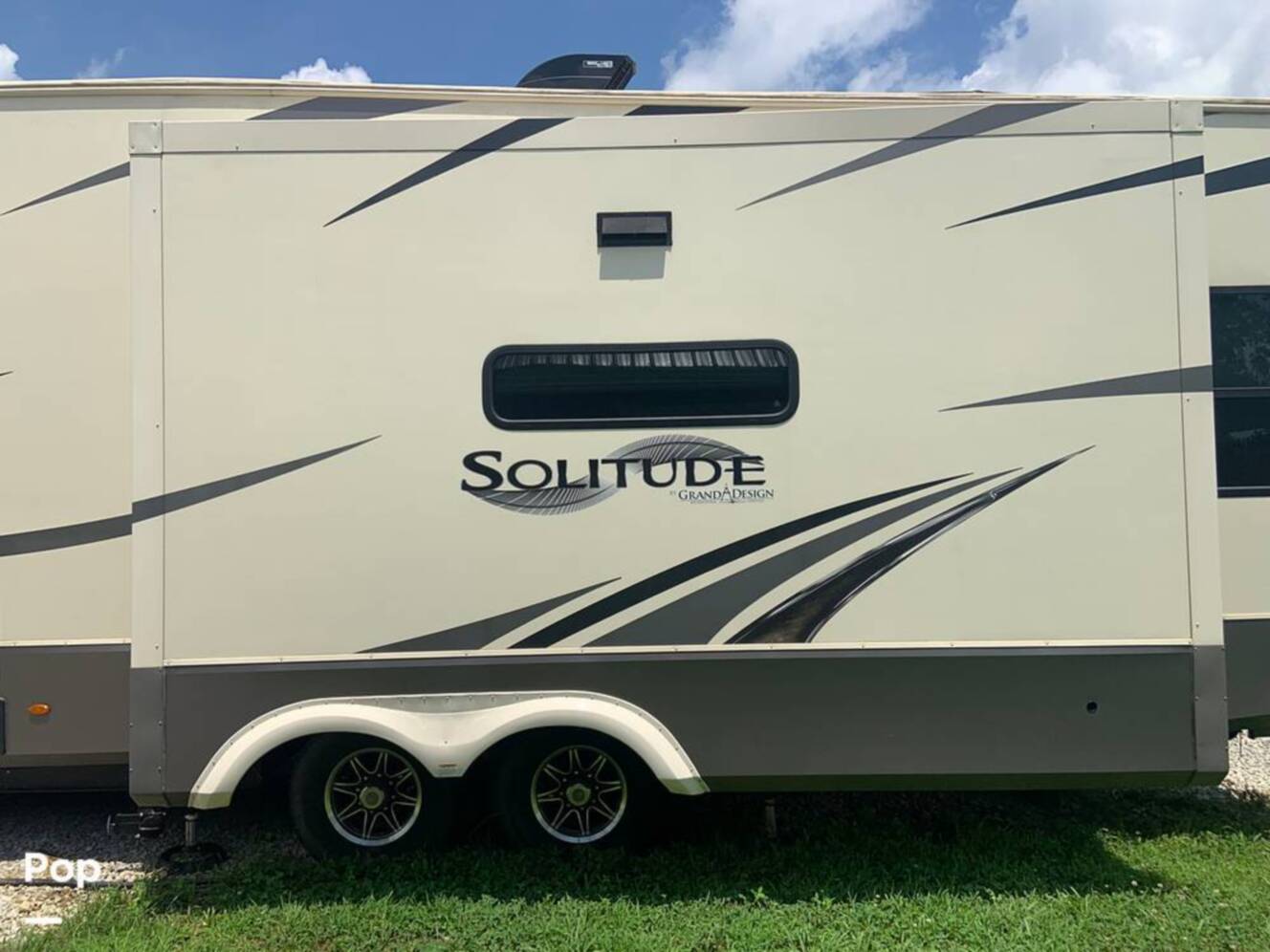 A photo of this 2021 Grand Design Solitude 3540GK-R