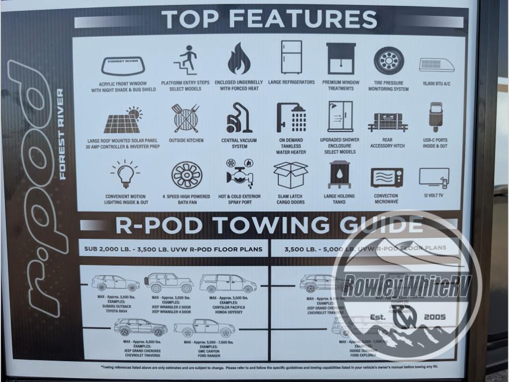 A photo of this 2027 Forest River Rv R Pod RP-203