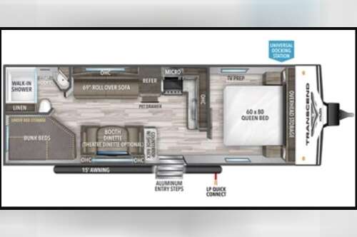 2020 Grand Design TRANSCEND XPLOR 247BH in sweetwater TX