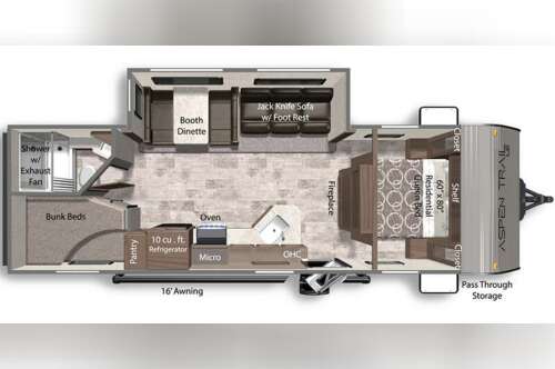 2024 Dutchmen ASPEN TRAIL LE 26BH in hanover PA