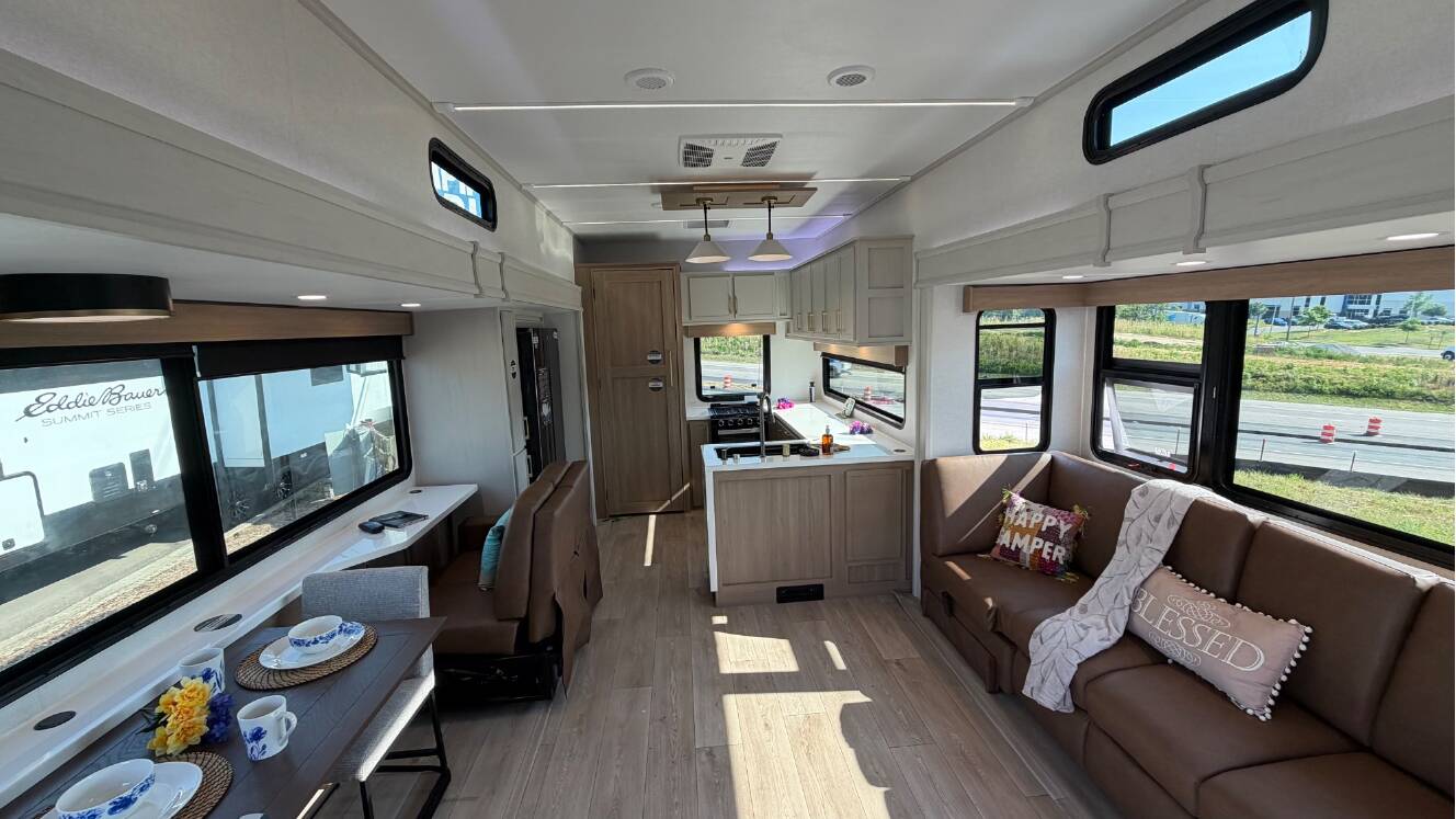 A photo of this 2027 Dutchmen EDDIE BAUER SUMMIT 3511RK