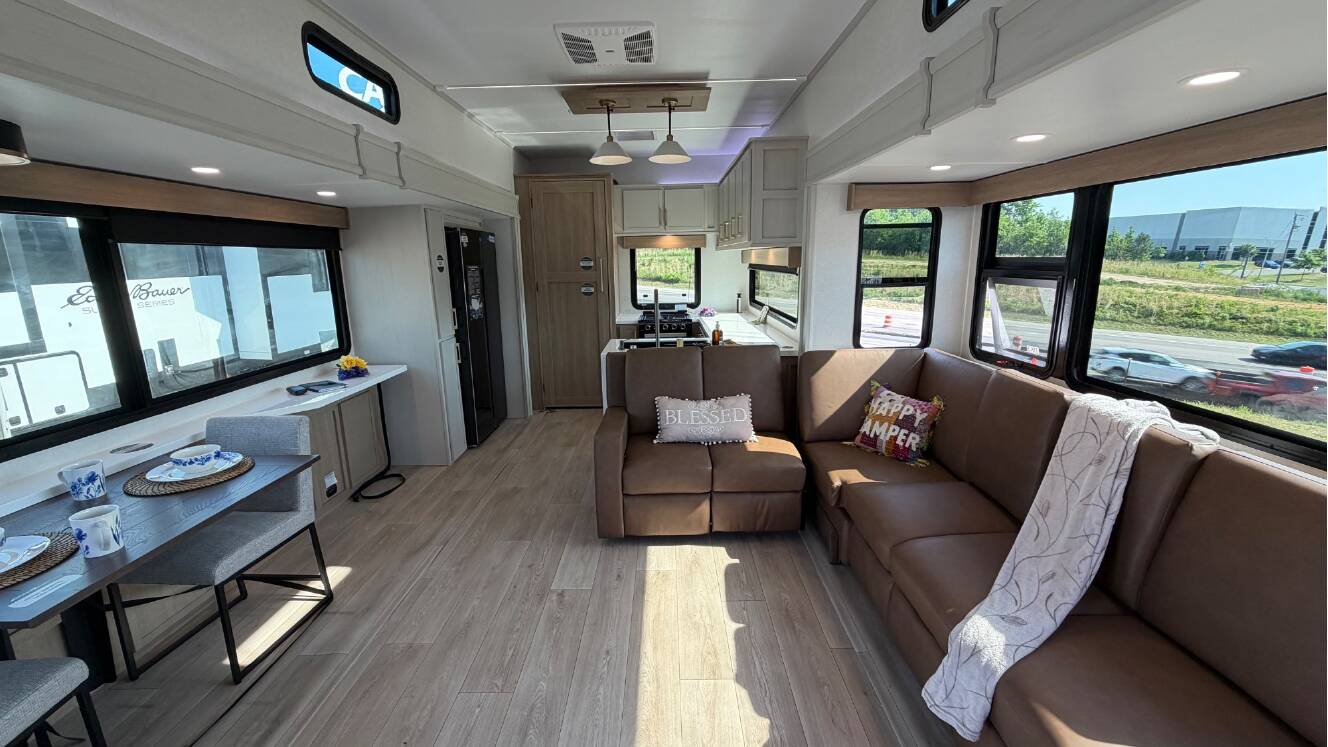 A photo of this 2027 Dutchmen EDDIE BAUER SUMMIT 3511RK