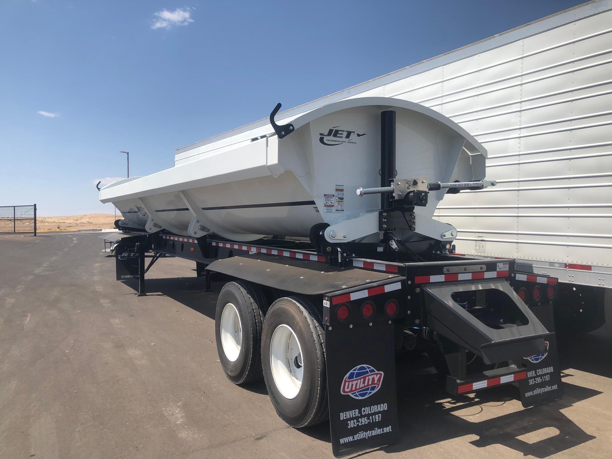 2026 JET JET 40' AIR RIDE SIDE DUMP, SMOOTHEST DUMP CYCLE I in Henderson, CO