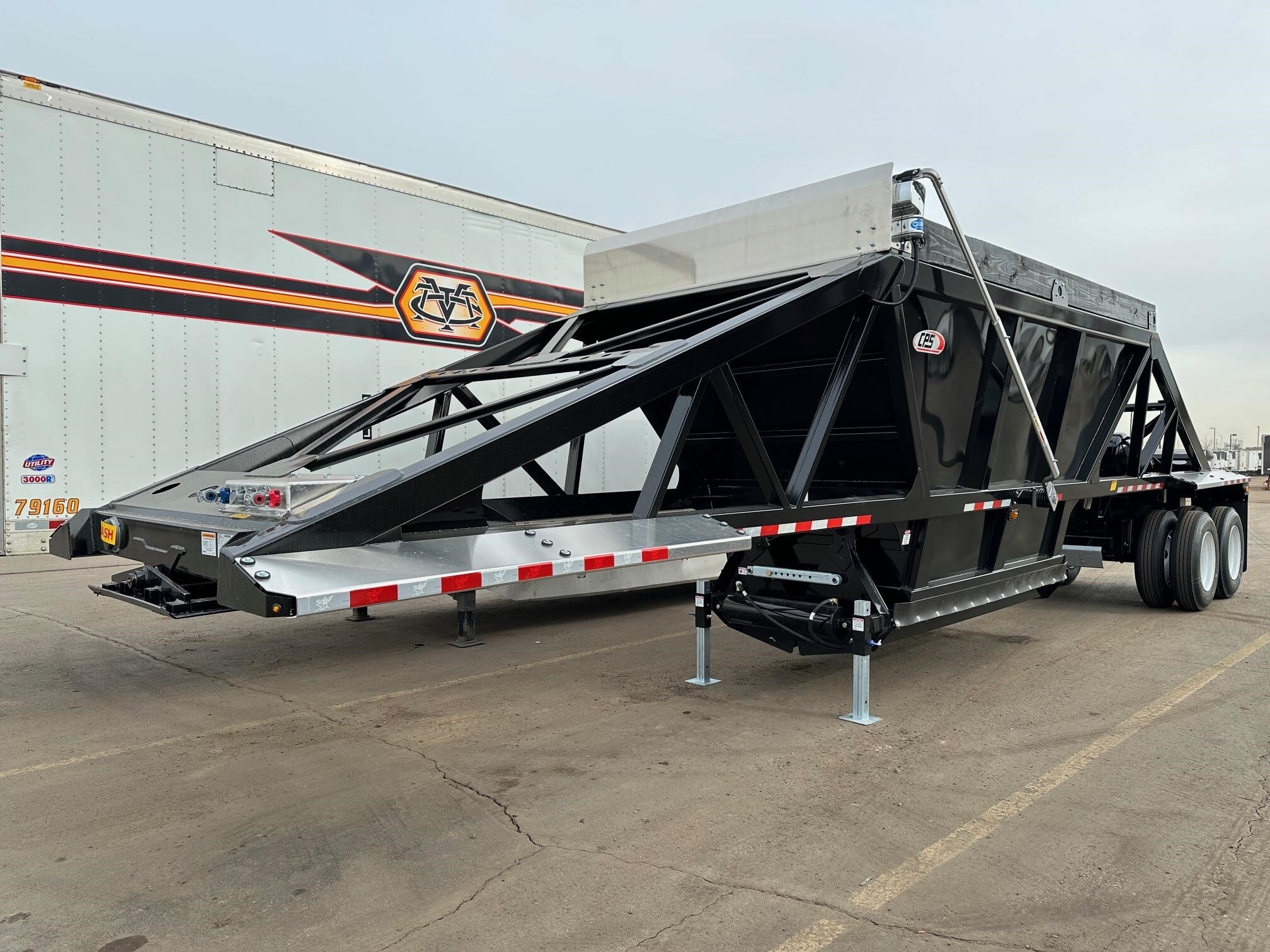 2027 CPS 40' AIR RIDE LIGHT WEIGHT BOTTOM DUMP, ELECTRIC TA in Henderson, CO