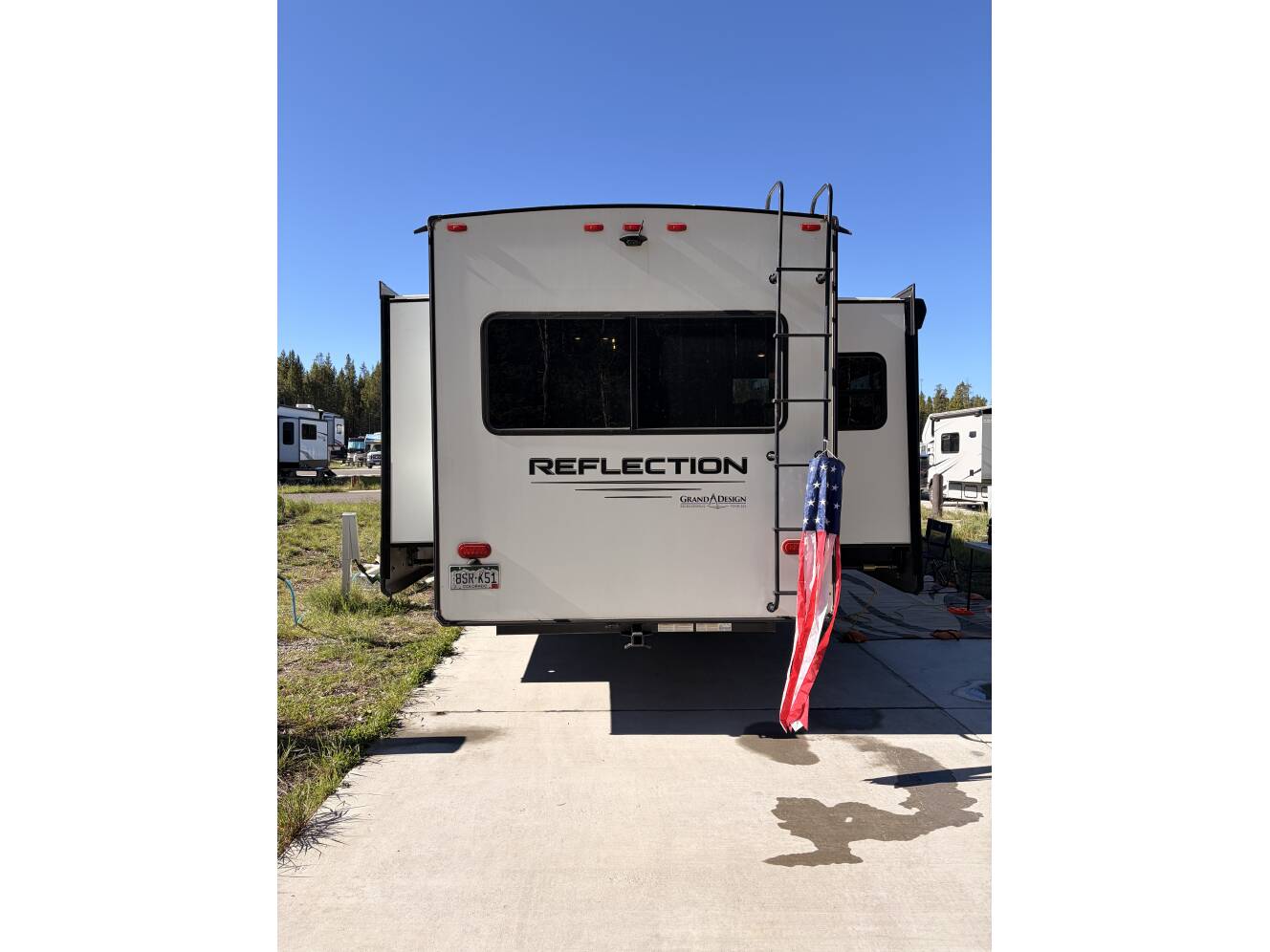 A photo of this 2021 Grand Design REFLECTION 337RLS