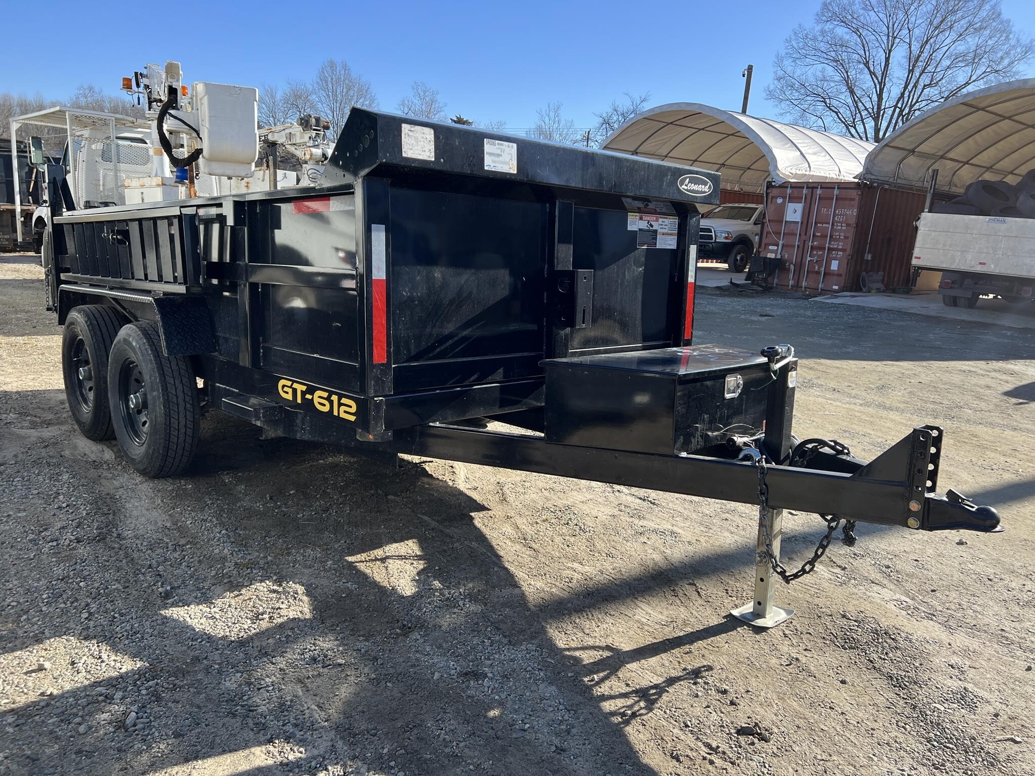 2024 LEONARD 12K GVWR 6FTX12FT in Greensboro, NC