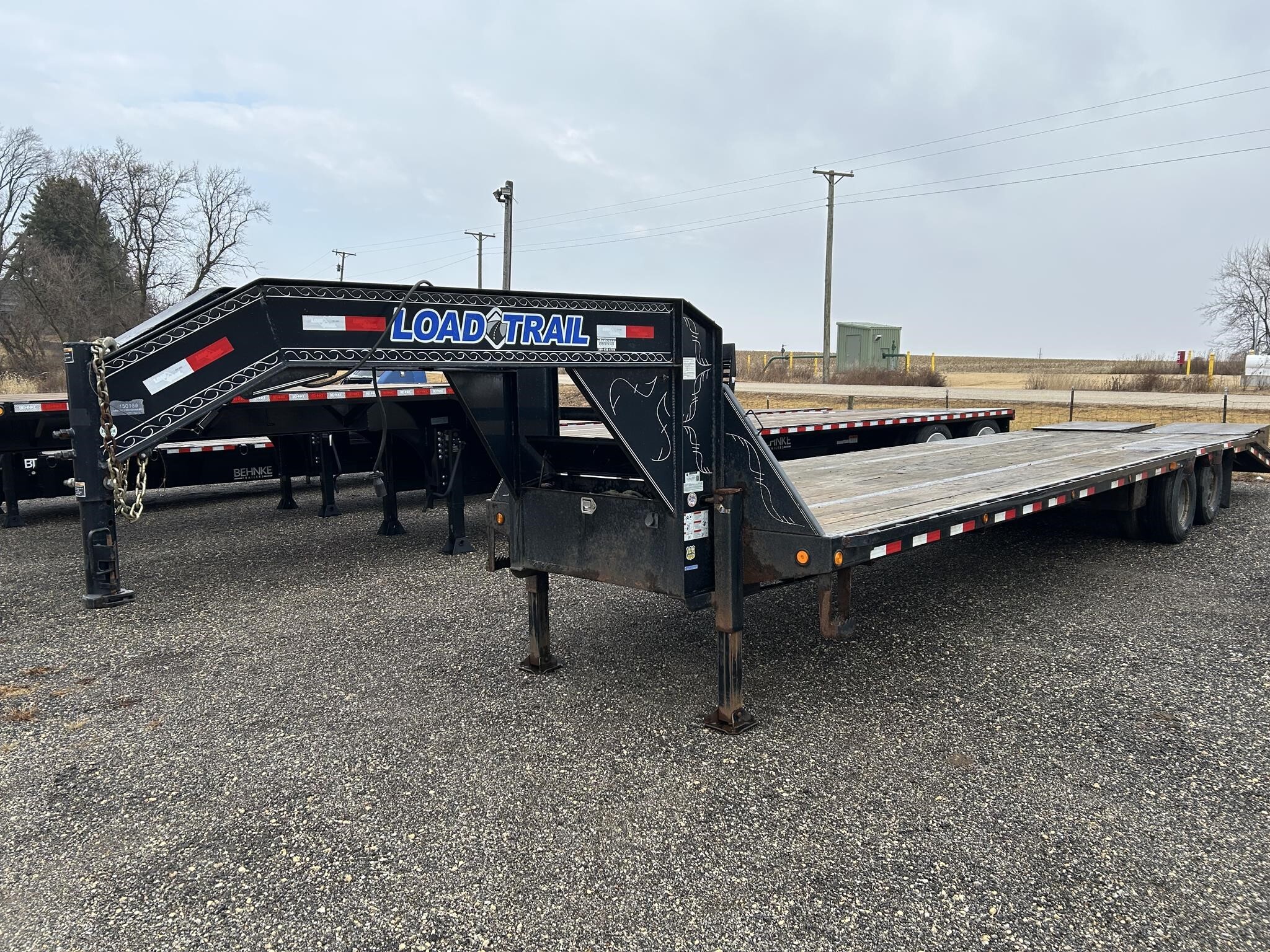 2018 LOAD TRAIL 8.5'X35' 25K GOOSENECK FLATBED TRAILER in Pecatonica, IL