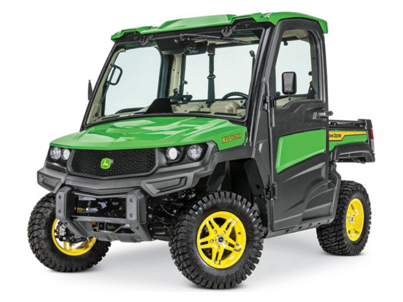 A photo of this 2023 John Deere XUV835R Premium Cab