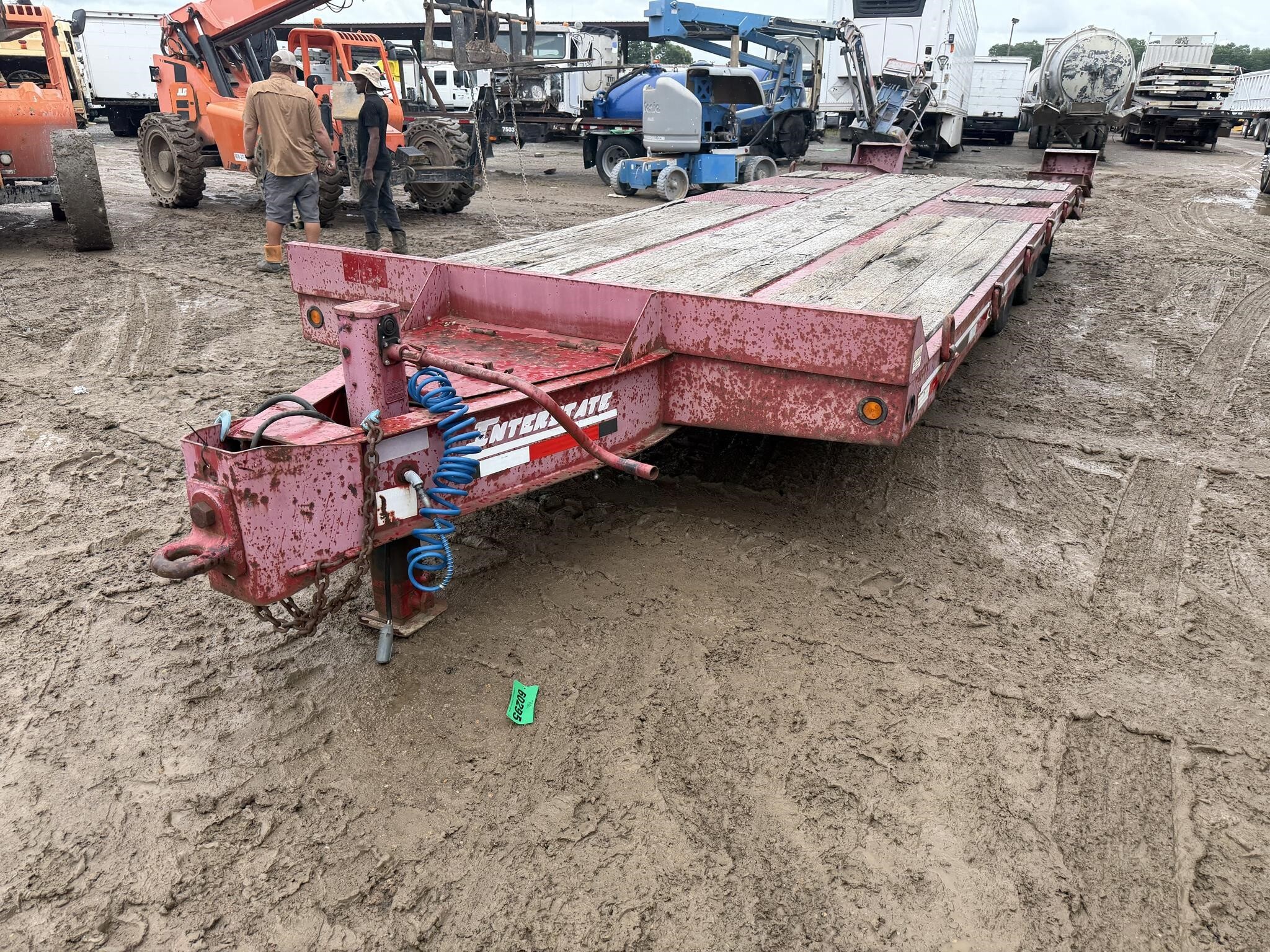 2008 INTERSTATE TRAILERS 12 TON PINTLE TRAILER in Covington, TN