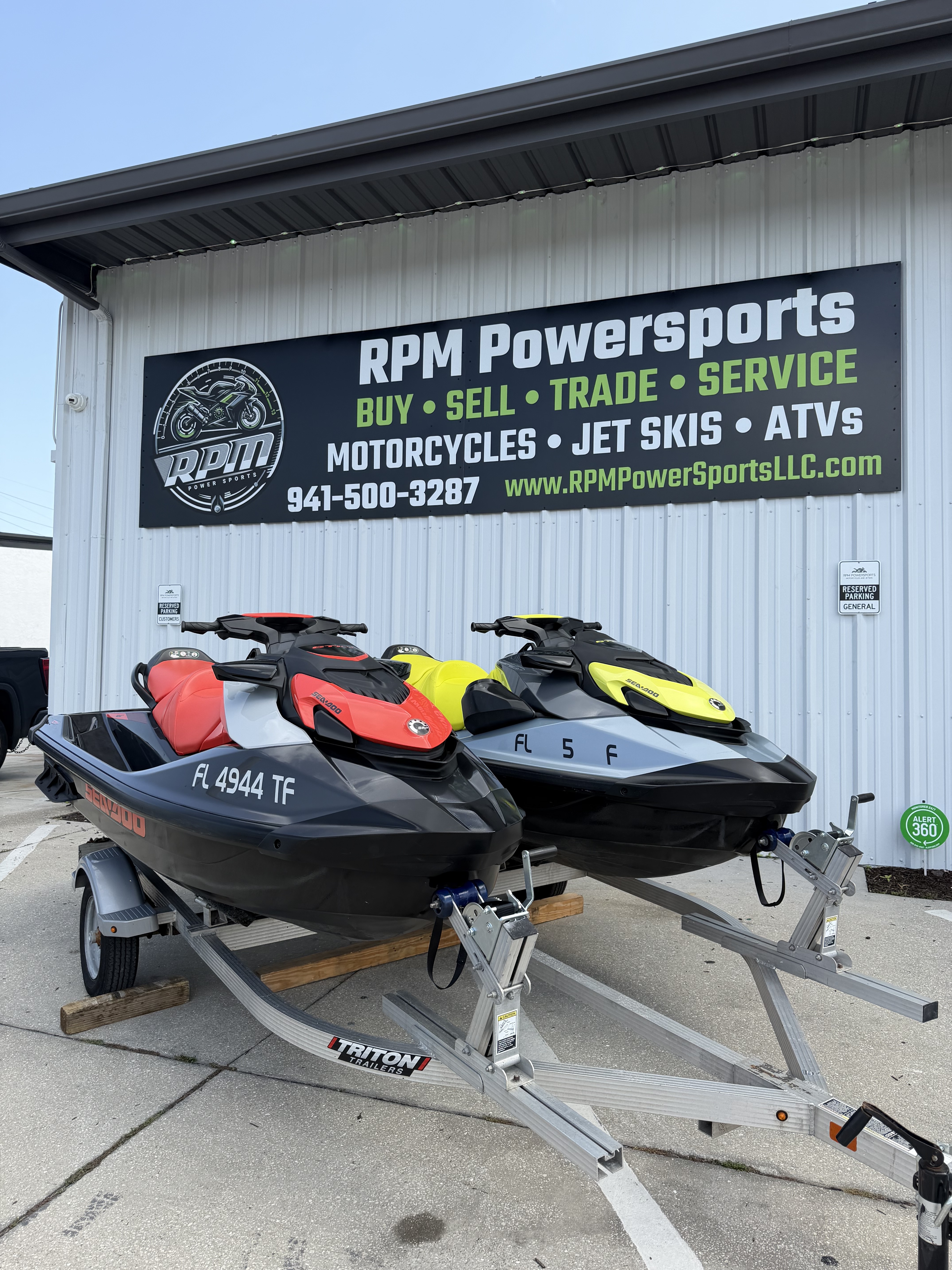 2022 Sea-Doo PAIR GTI 130 se 27 & 37 Hrs, Trailer & Warranty SE 170 IDF AND IBR in Sarsota, FL