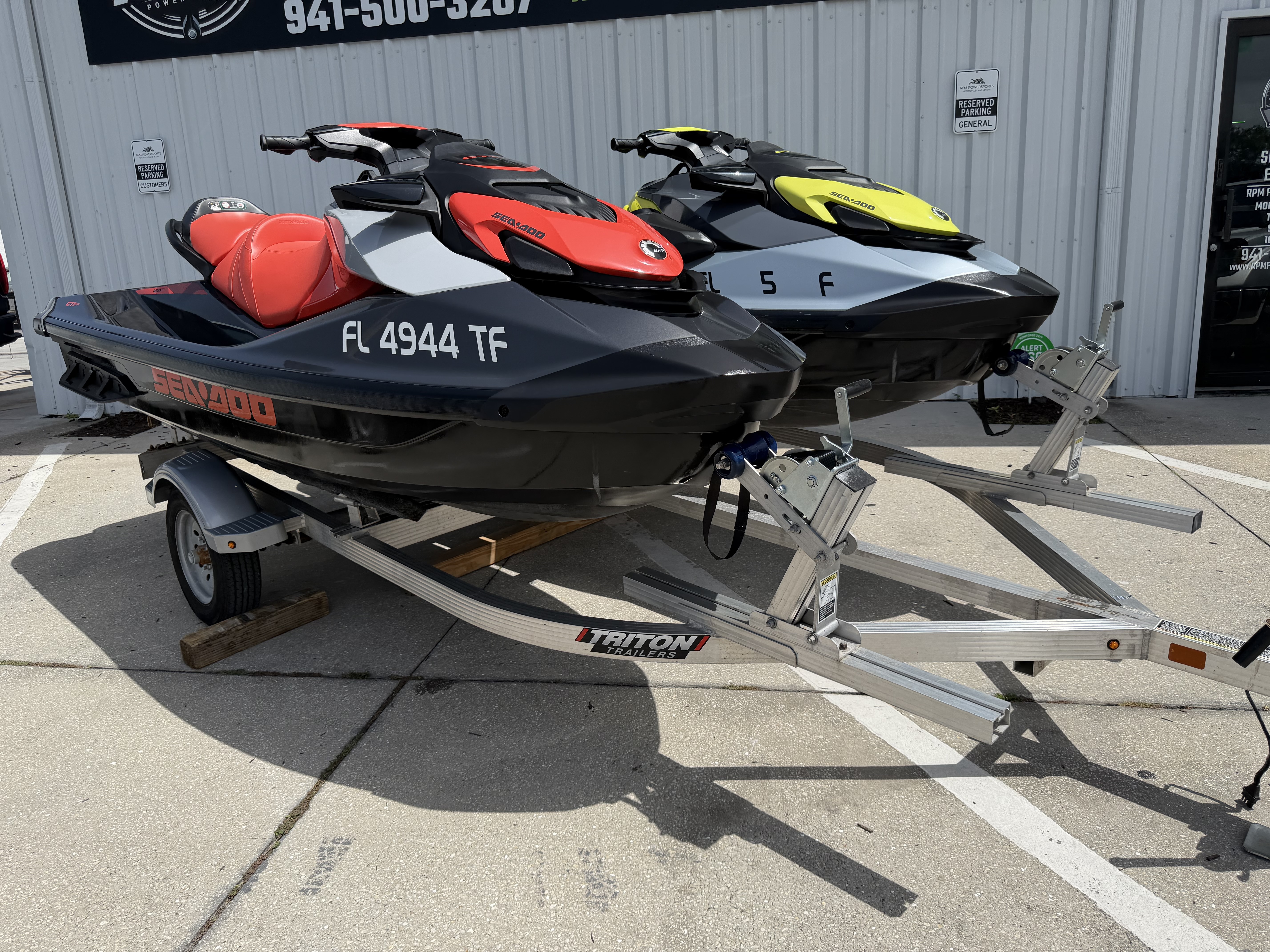 2022 Sea-Doo PAIR GTI 130 se 27 & 37 Hrs, Trailer & Warranty SE 170 IDF AND IBR in sarsota FL