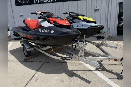 2022 Sea-Doo PAIR GTI 130 se 27 & 37 Hrs, Trailer & Warranty SE 170 IDF AND IBR in sarsota FL