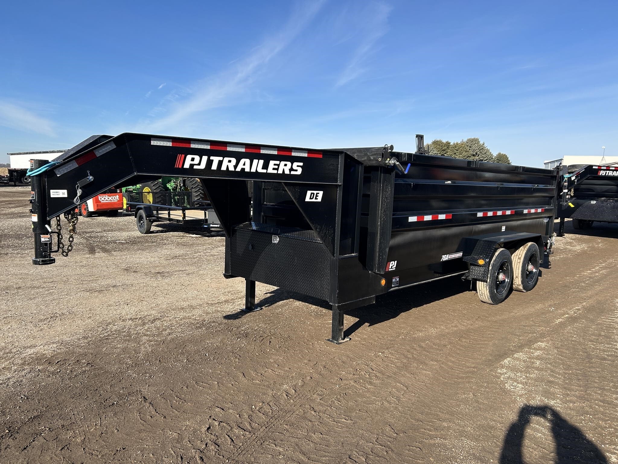 2026 PJ DE 83"X16' 24K GOOSENECK DUMP TRAILER in Pecatonica, IL