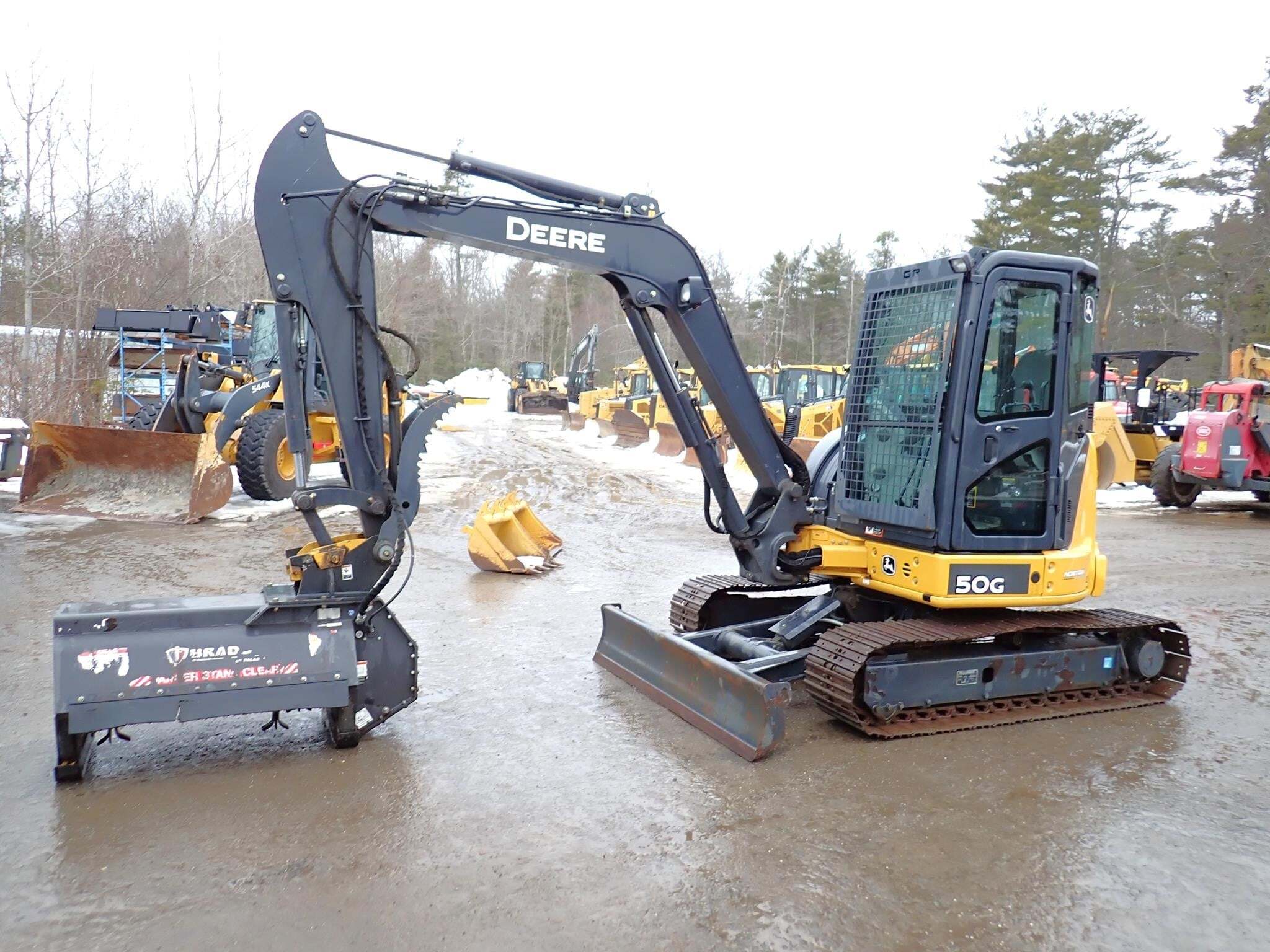 2014 DEERE 50G in Phillipston, MA