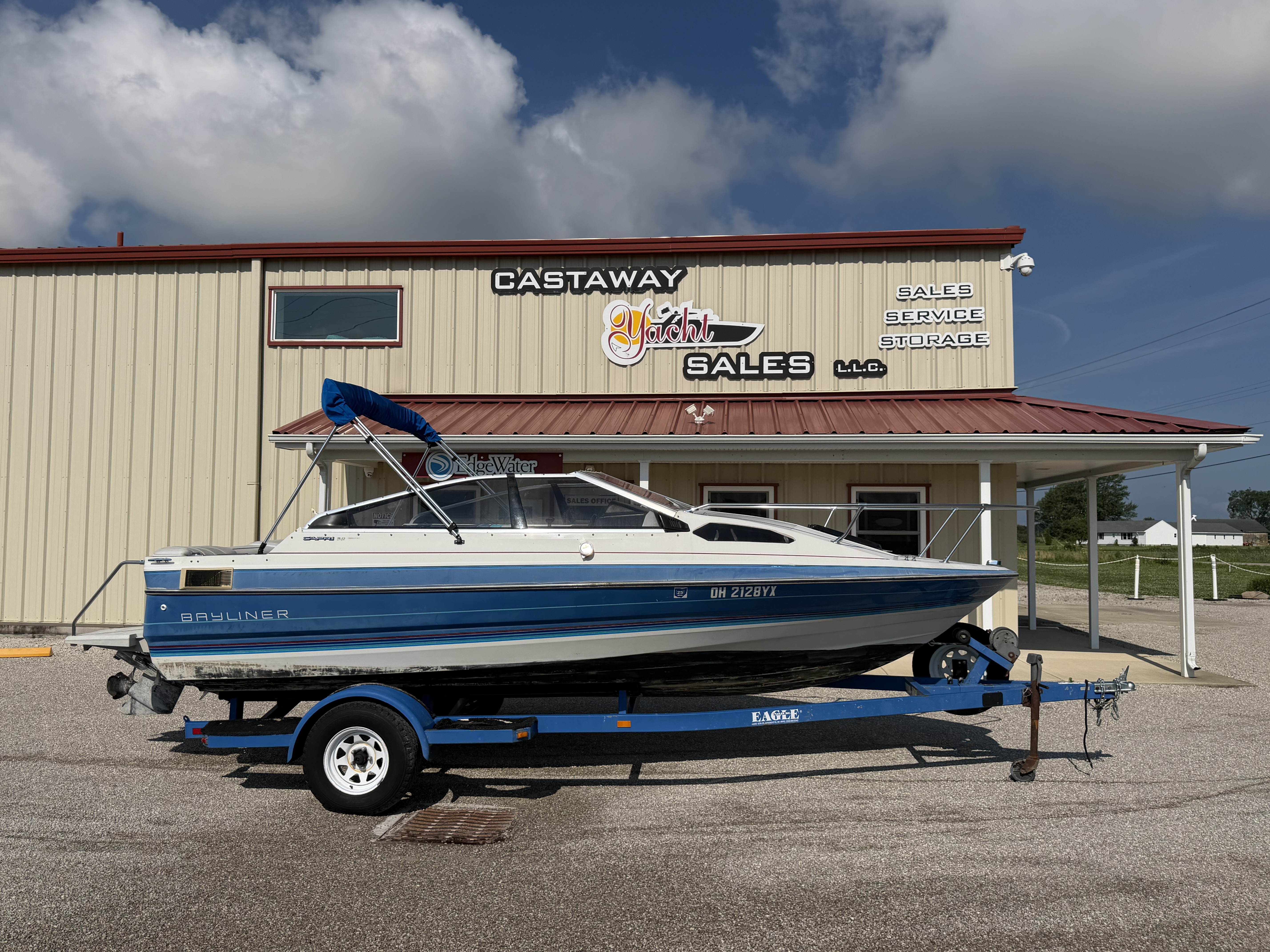 1988 Bayliner 160 CAPRI in port clinton OH